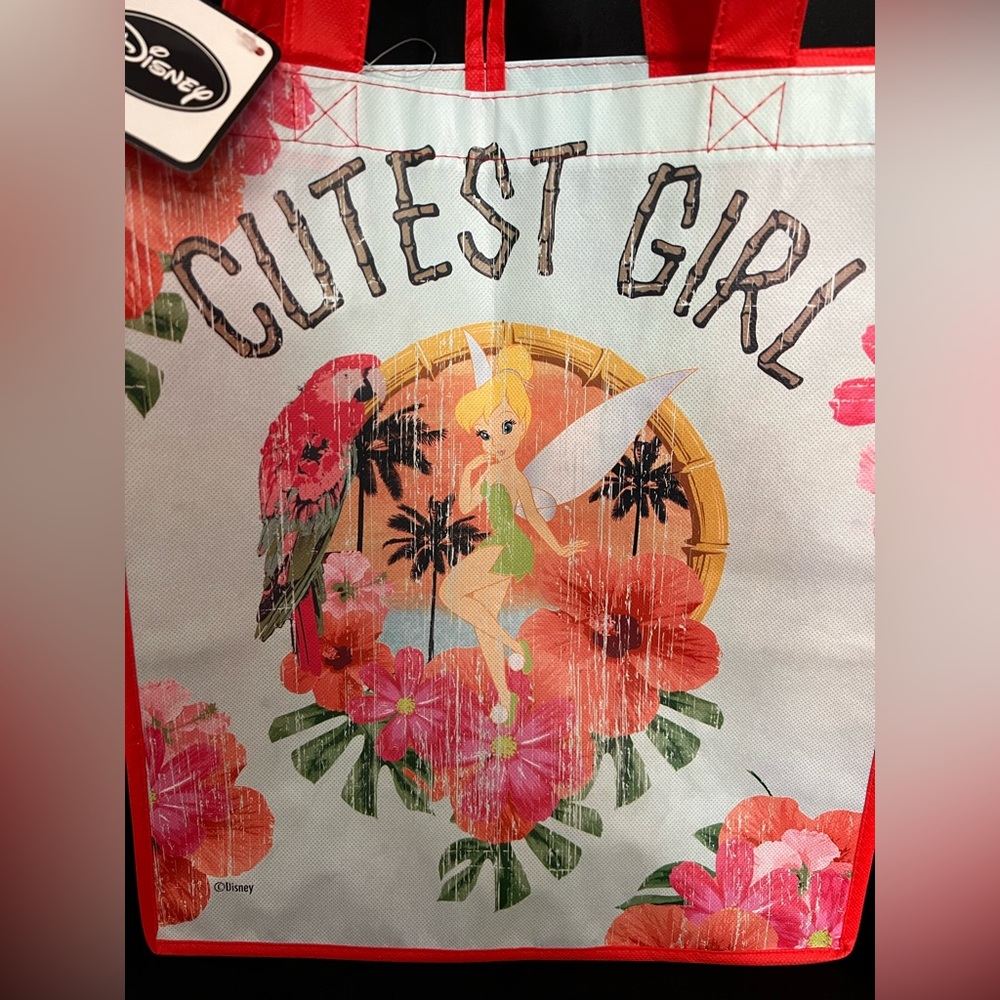 Disney Tinkerbell Lot of 2 Reusable Totes NWT - Picture 2 of 5
